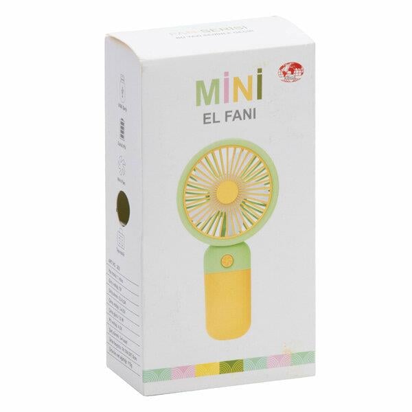Şarjlı Mini El Fanı - Taşınabilir USB Soğutucu (Toptan Satışa Uygun)