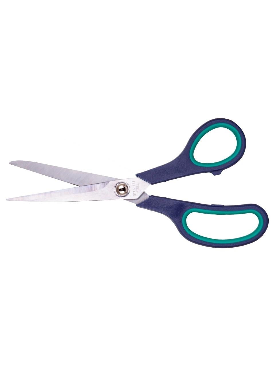 Taksun 8.5 İnç (21.5 cm) Terzi Makası - Mavi Plastik Saplı Kumaş Kesim Makası