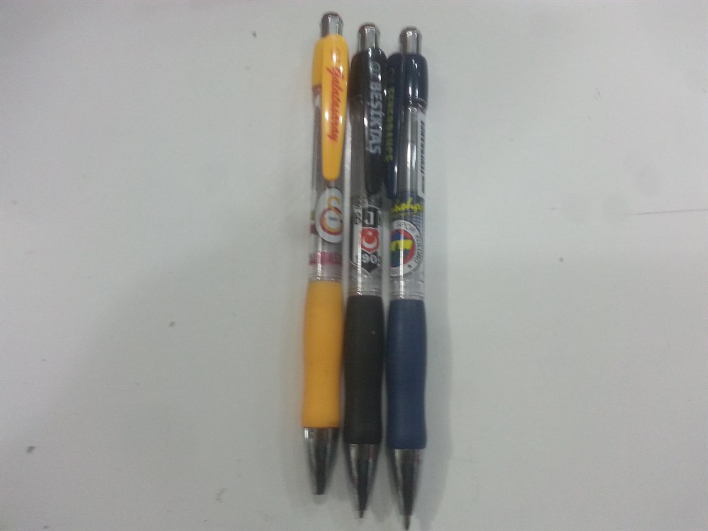 Taraftar versatil uçlu kalem 0,7,beşiktaş, fenerbahçe galatasaray,uygun  kargo