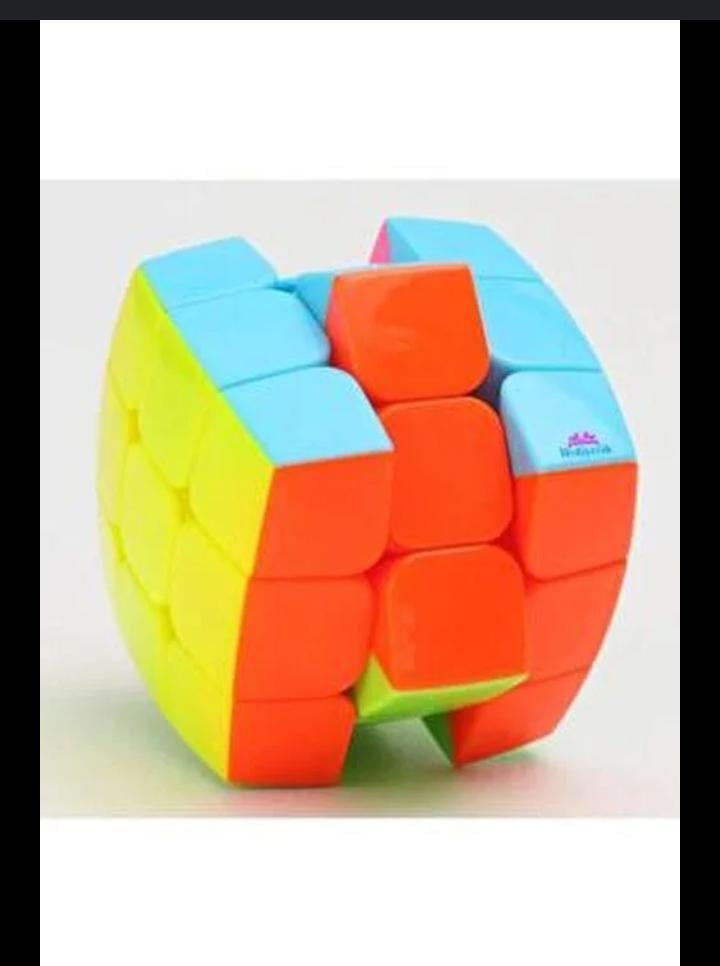 Yuxin yastıklı 3x3x3 sihirli küp bulmaca Stickeless pembe sihirli küp 3x3 hız Cubo Magico Zhisheng profesyonel eğitici oyuncaklar