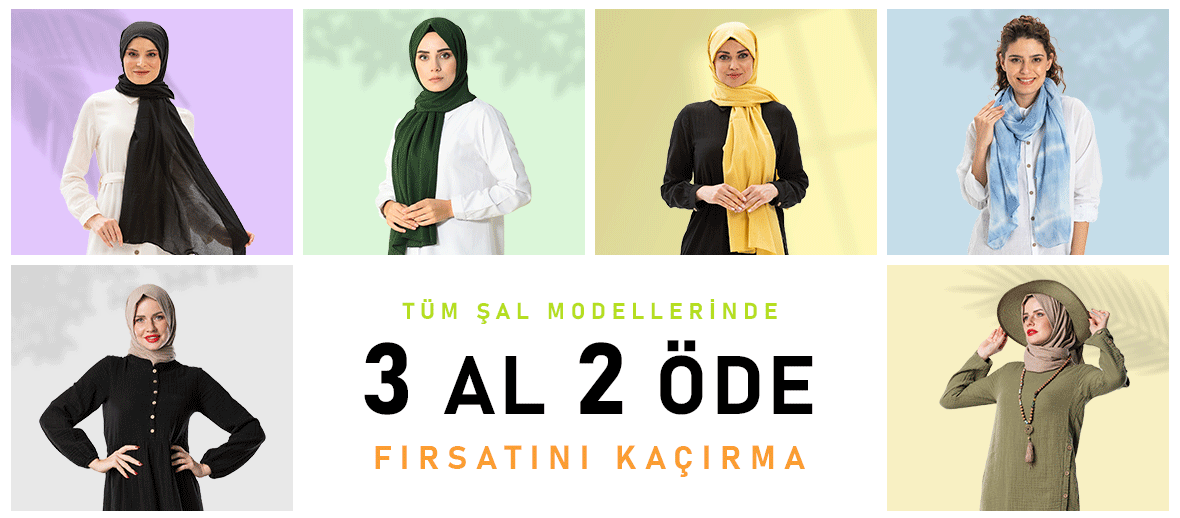 Şallarda 3 Al 2 Öde Fırsatı