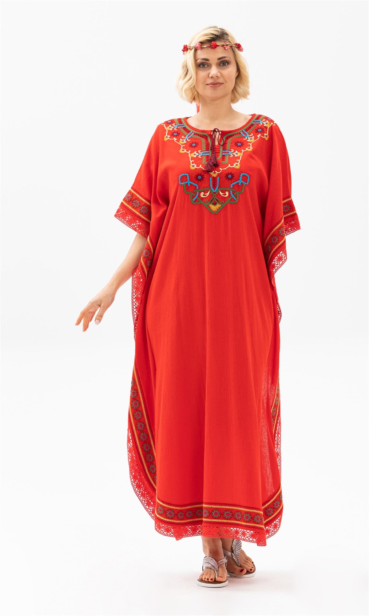 Gülseren Dress Red