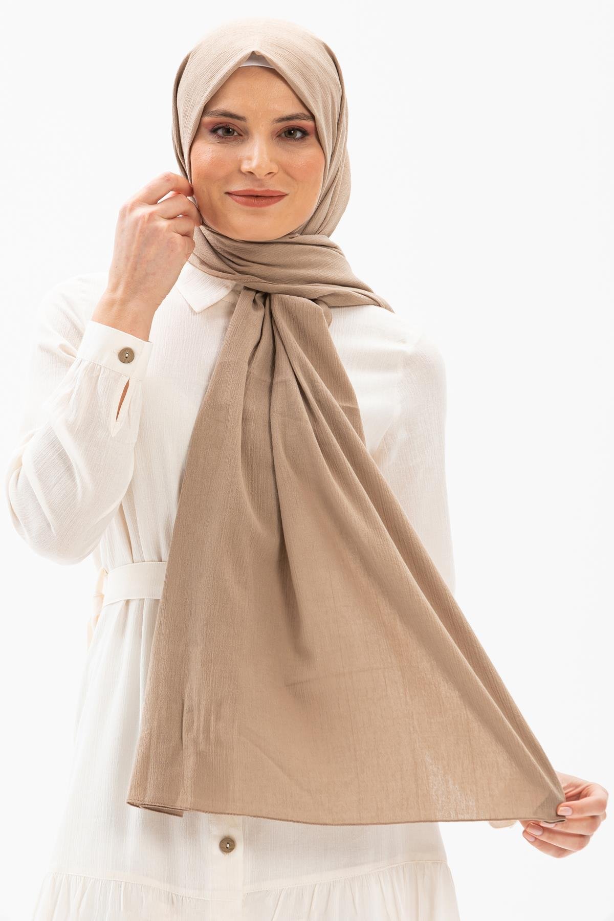 Şile Bezi Şal Vizon Vzn