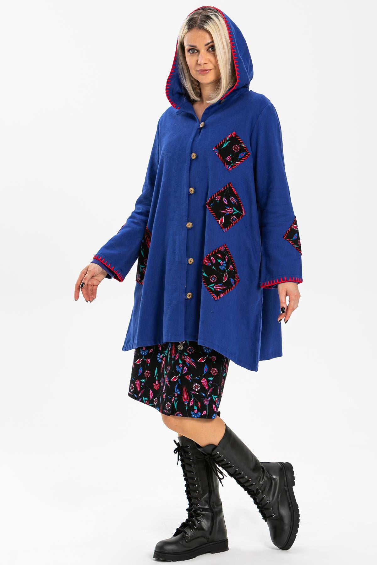 Eylem Flannel Jacket Saxe