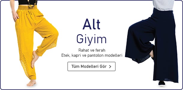 Şile Bezi Pantalon, Kapri ve Alt Giyim