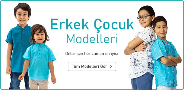 Şile Bezi Erkek Çocuk Giyim Modelleri