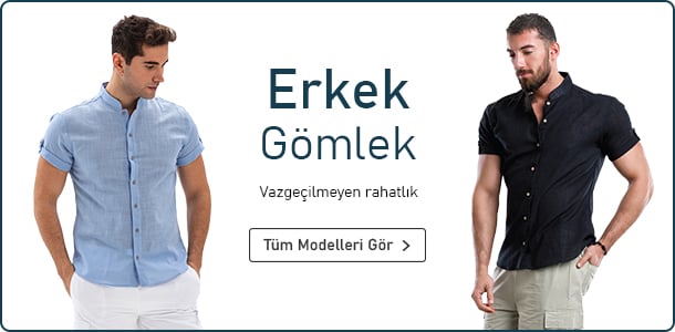 Erkek Gömlek Modelleri