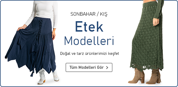 Pamuk Kadın Sonbahar / Kış Etek Ürünleri