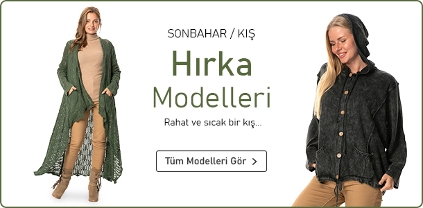 Pamuk Kadın Sonbahar / Kış Hırka Modelleri