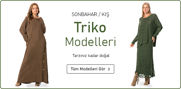 Pamuk Kadın Sonbahar / Kış Triko Modelleri