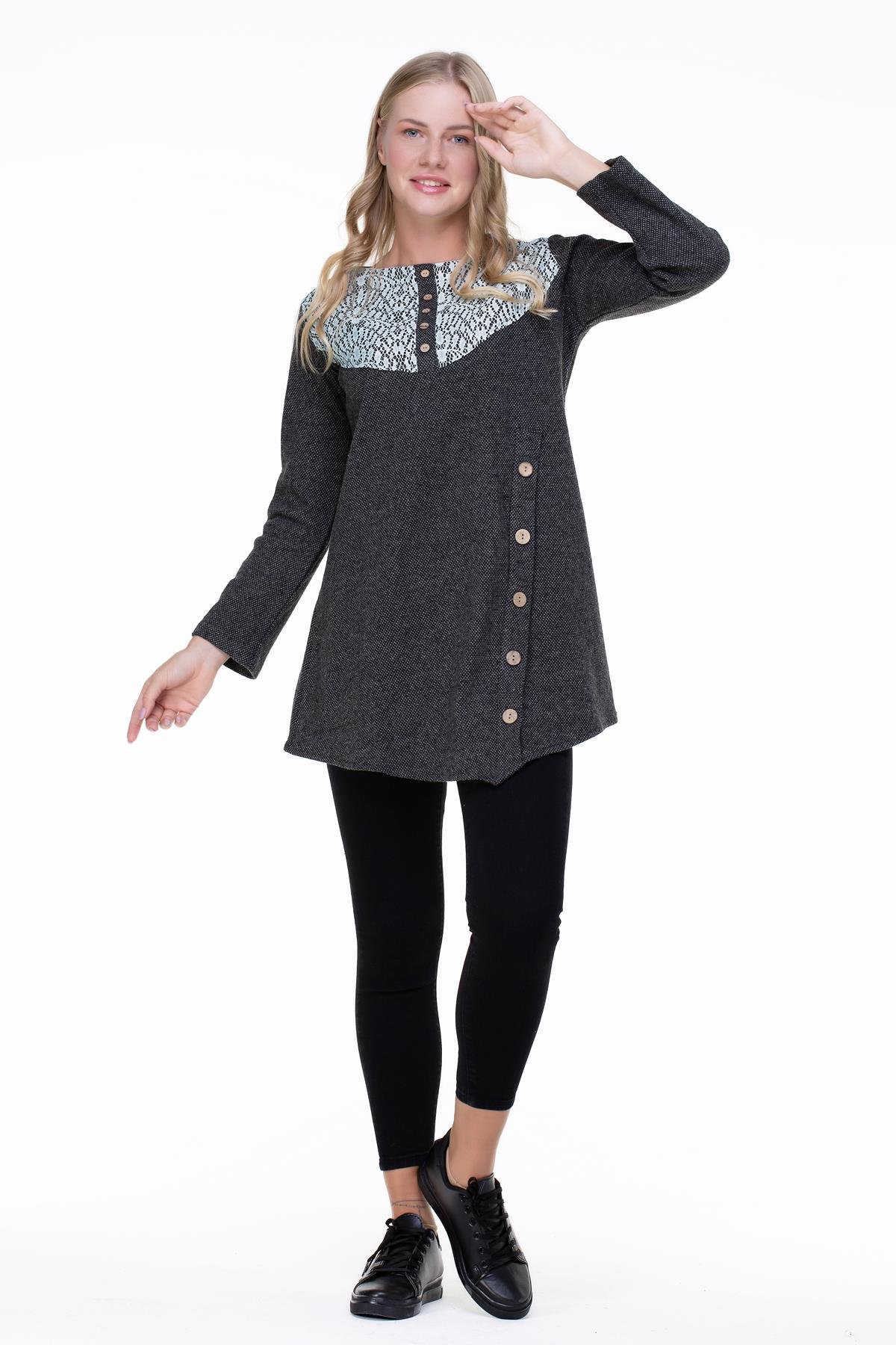 Adile İnterlok Tunik Yeşil Ysl