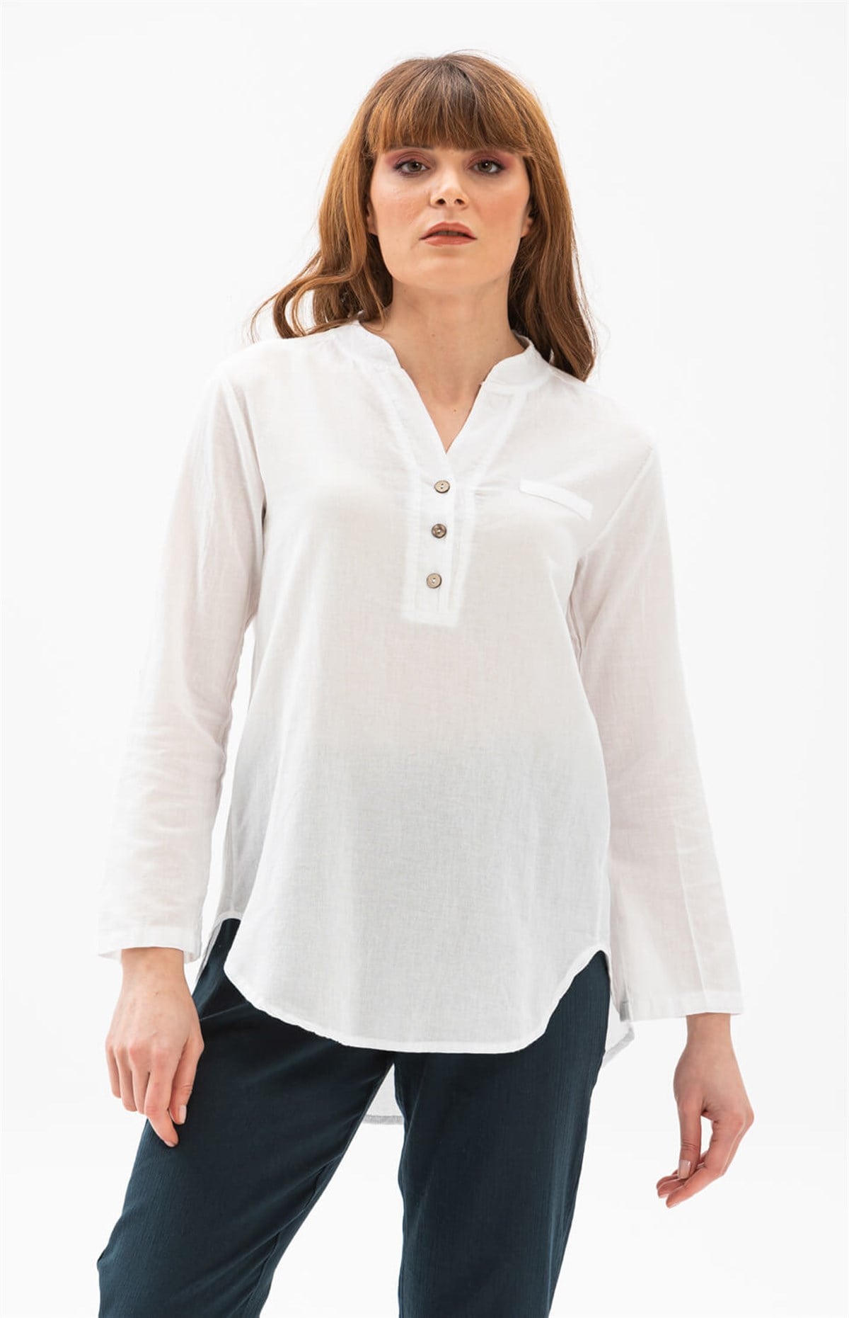 Acacia Blouse White