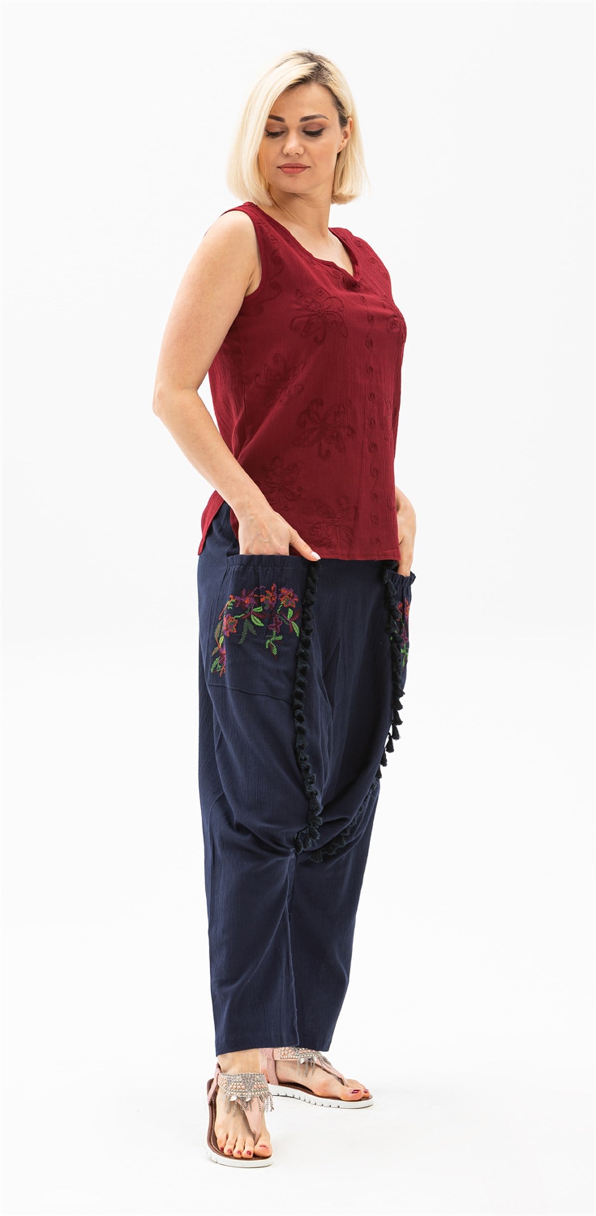 Asos Shalwar Navy Blue