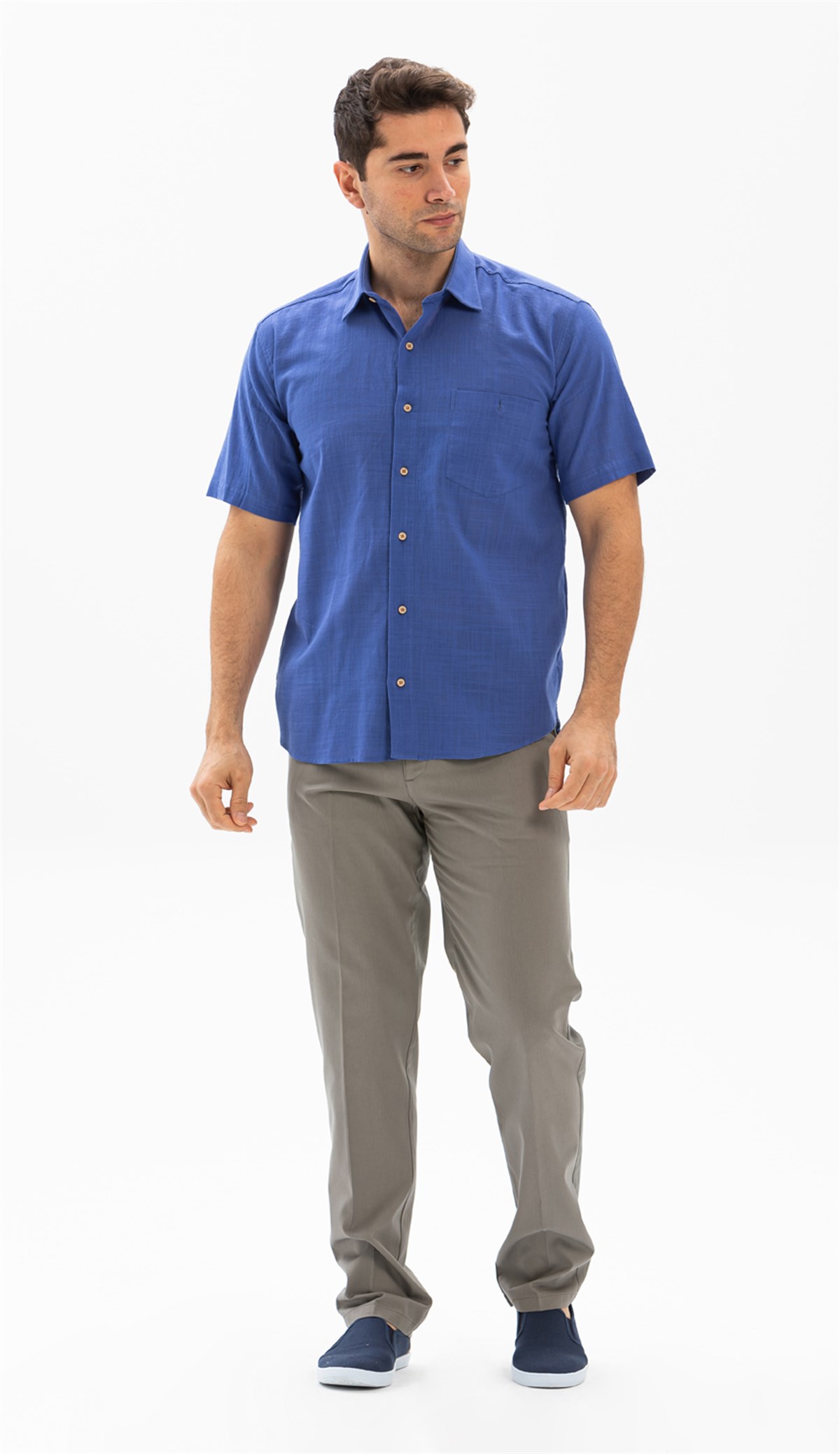 Gabardin Erkek Pantolon Haki