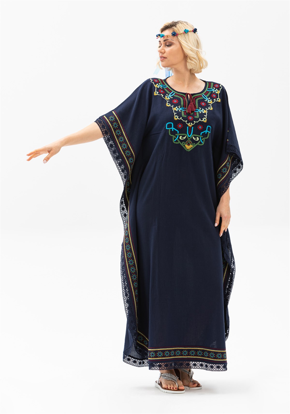 Gülseren Dress Navy Blue