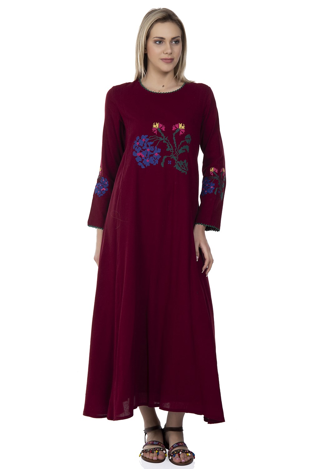 Hilal Elbise Bordo