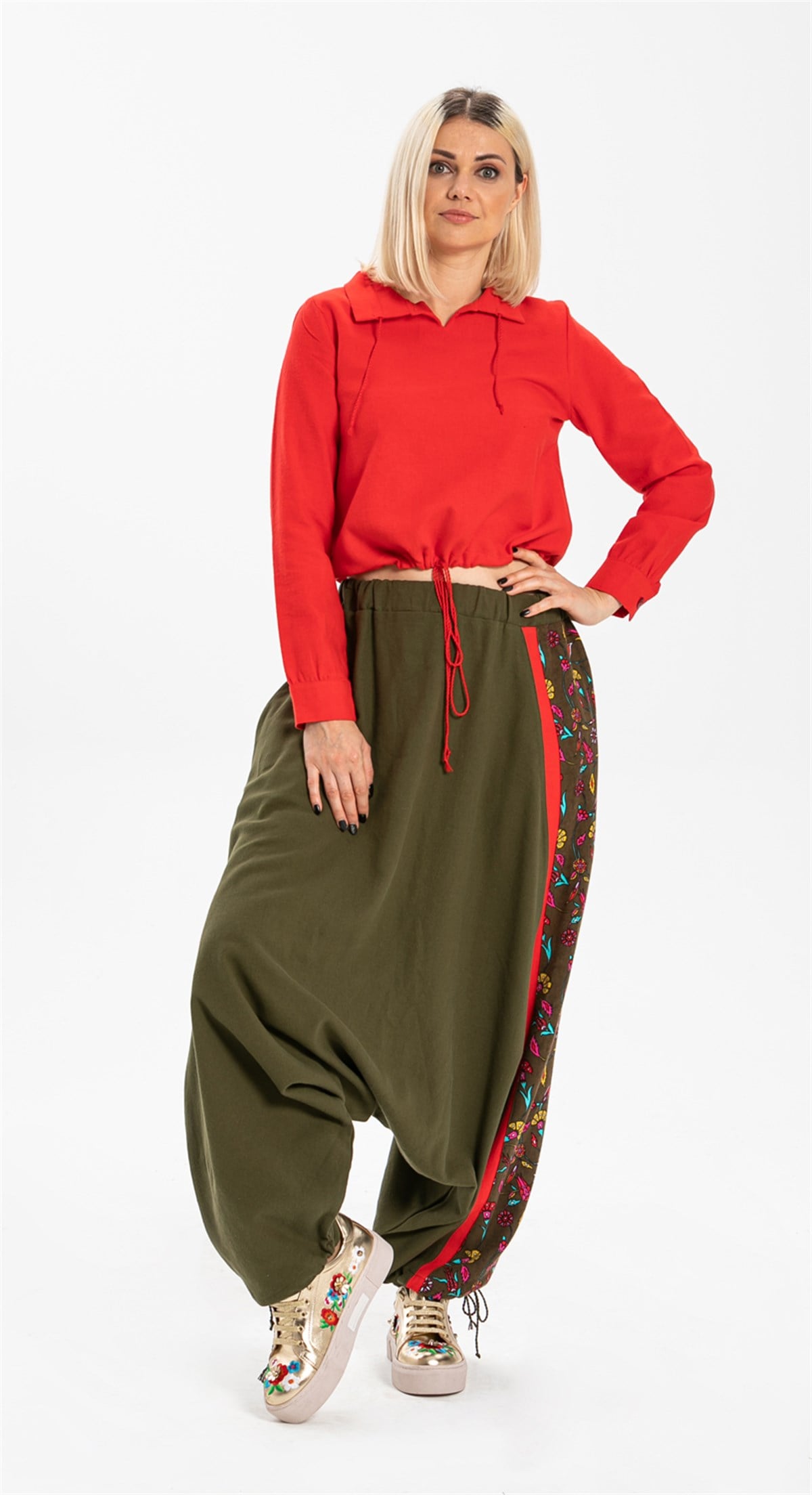 İlayda Bluz Kırmızı