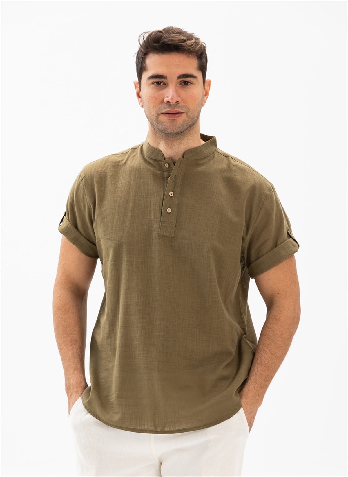 Short Sleeve Bodrum T-Shirt Khaki