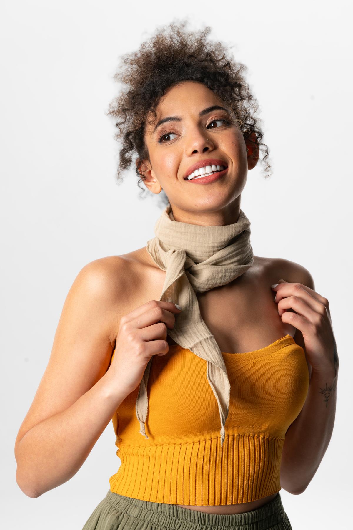 Müslin Fular Vizon Vzn