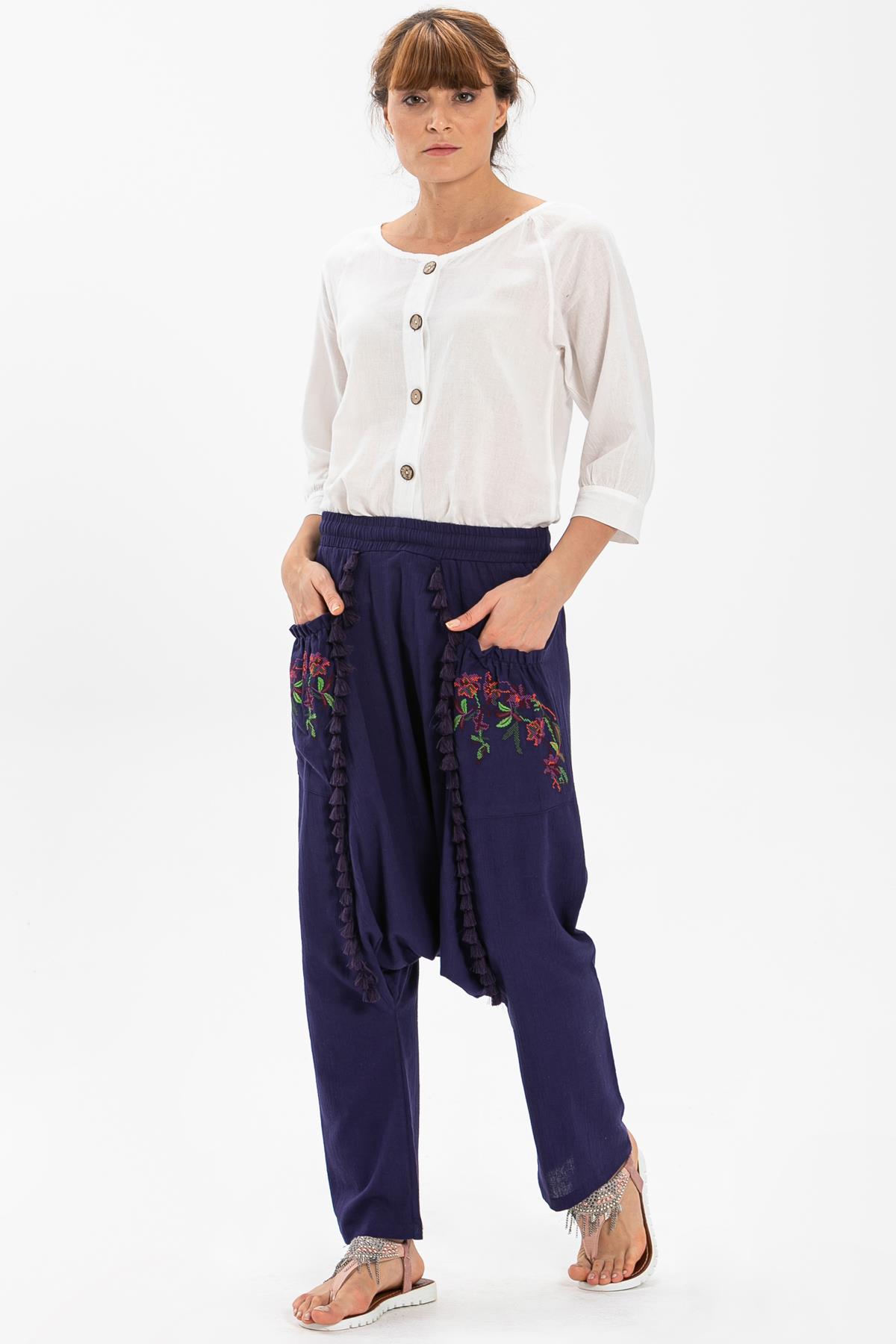 Sile Fabric Shalwar Purple