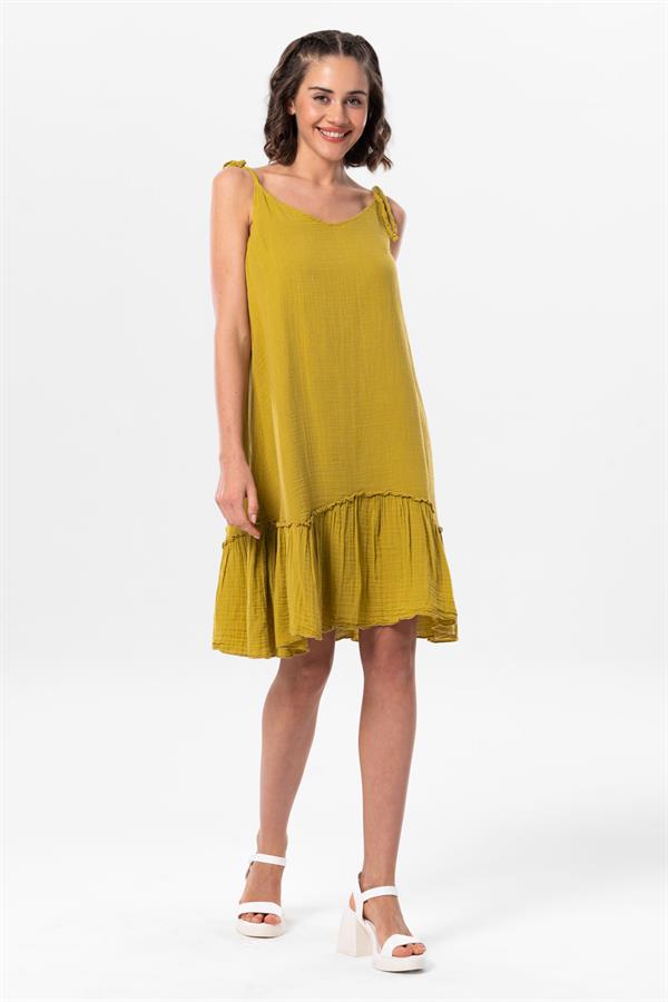 serra viscose linen dress Aldi's Chic New Linen Dress Is Giving Serious Designer Vibes