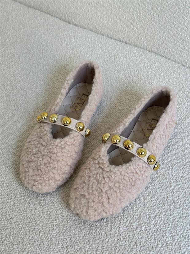 Bej Peluş (Hope) Trock Detay Kadın Babet