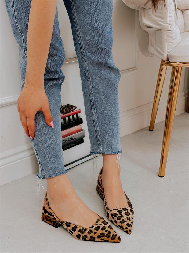 Leopar (Terry) Kadın Babet