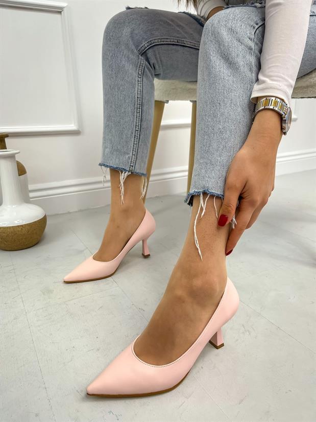 Şeker Pembe Cilt (Freda) Kadın Stiletto