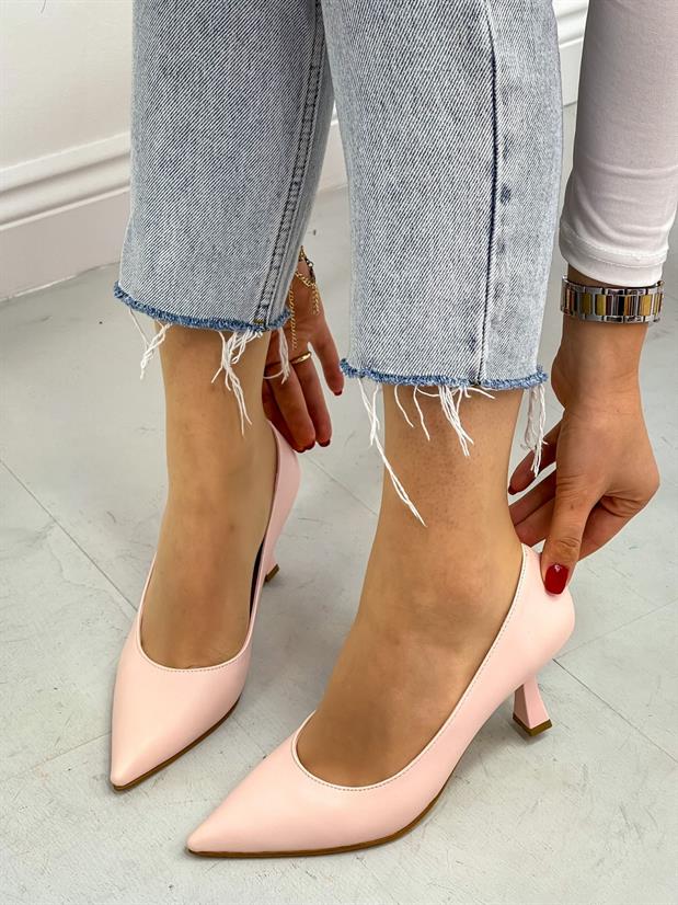 Şeker Pembe Cilt (Freda) Kadın Stiletto