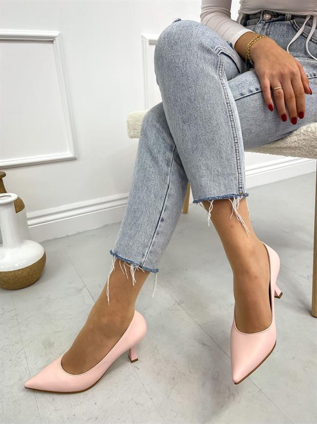 Şeker Pembe Cilt (Freda) Kadın Stiletto