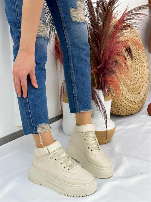 Ten Cilt (Force) Kadın Bağcıklı Sneakers