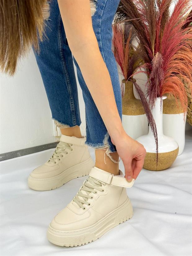 Ten Cilt (Force) Kadın Bağcıklı Sneakers