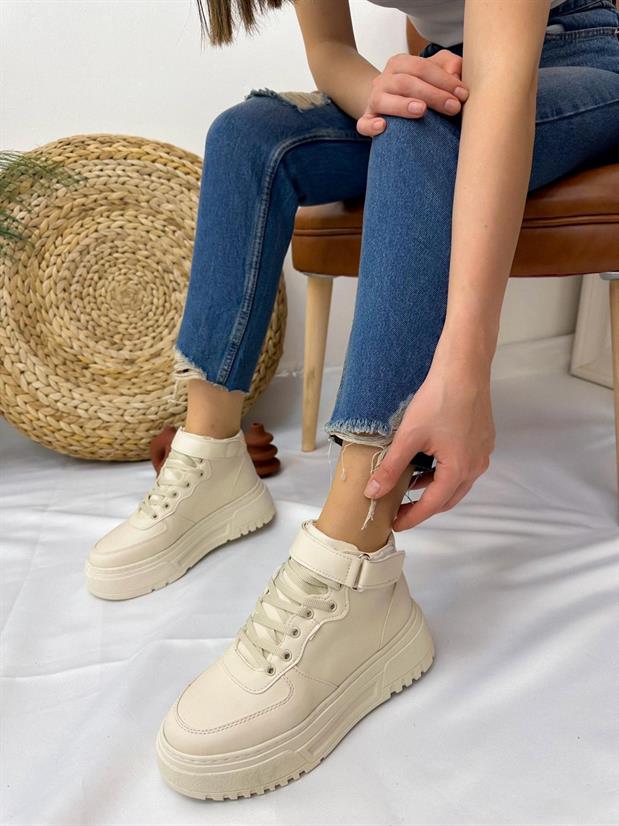 Ten Cilt (Force) Kadın Bağcıklı Sneakers