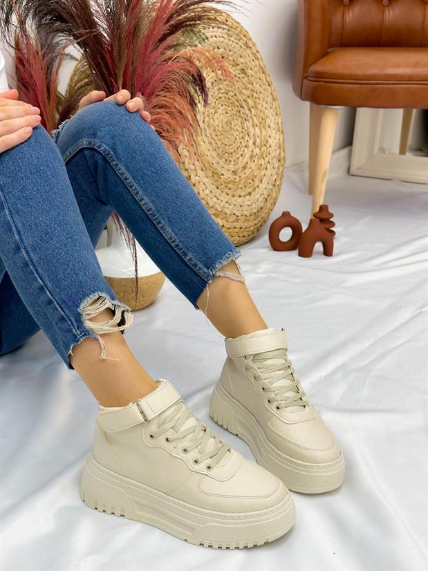 Ten Cilt (Force) Kadın Bağcıklı Sneakers