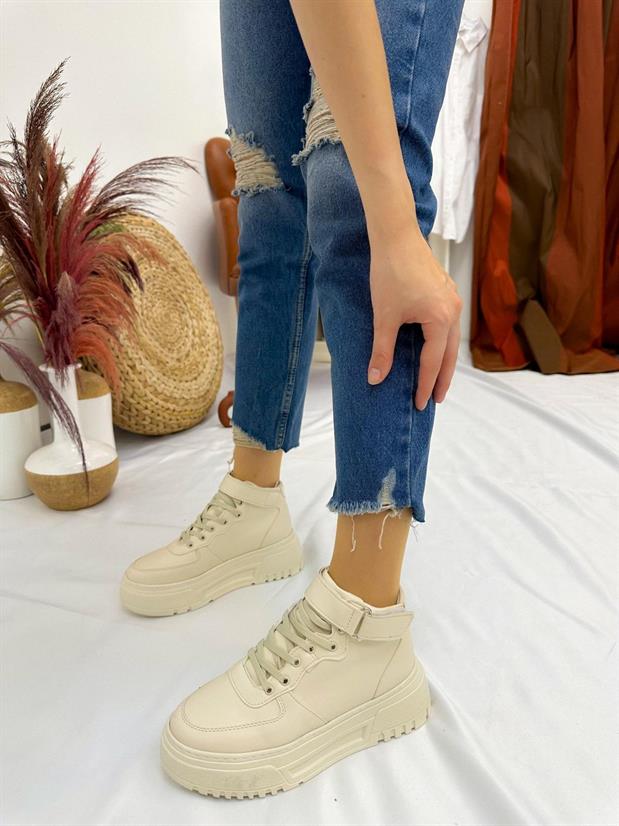 Ten Cilt (Force) Kadın Bağcıklı Sneakers