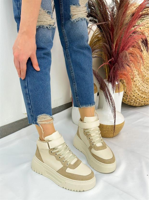 Ten Süet (Force) Kadın Bağcıklı Sneakers