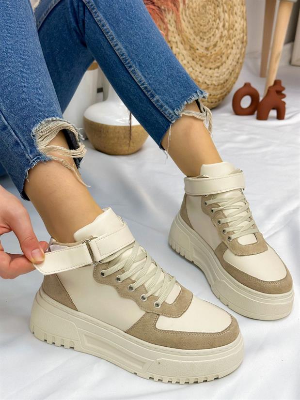 Ten Süet (Force) Kadın Bağcıklı Sneakers