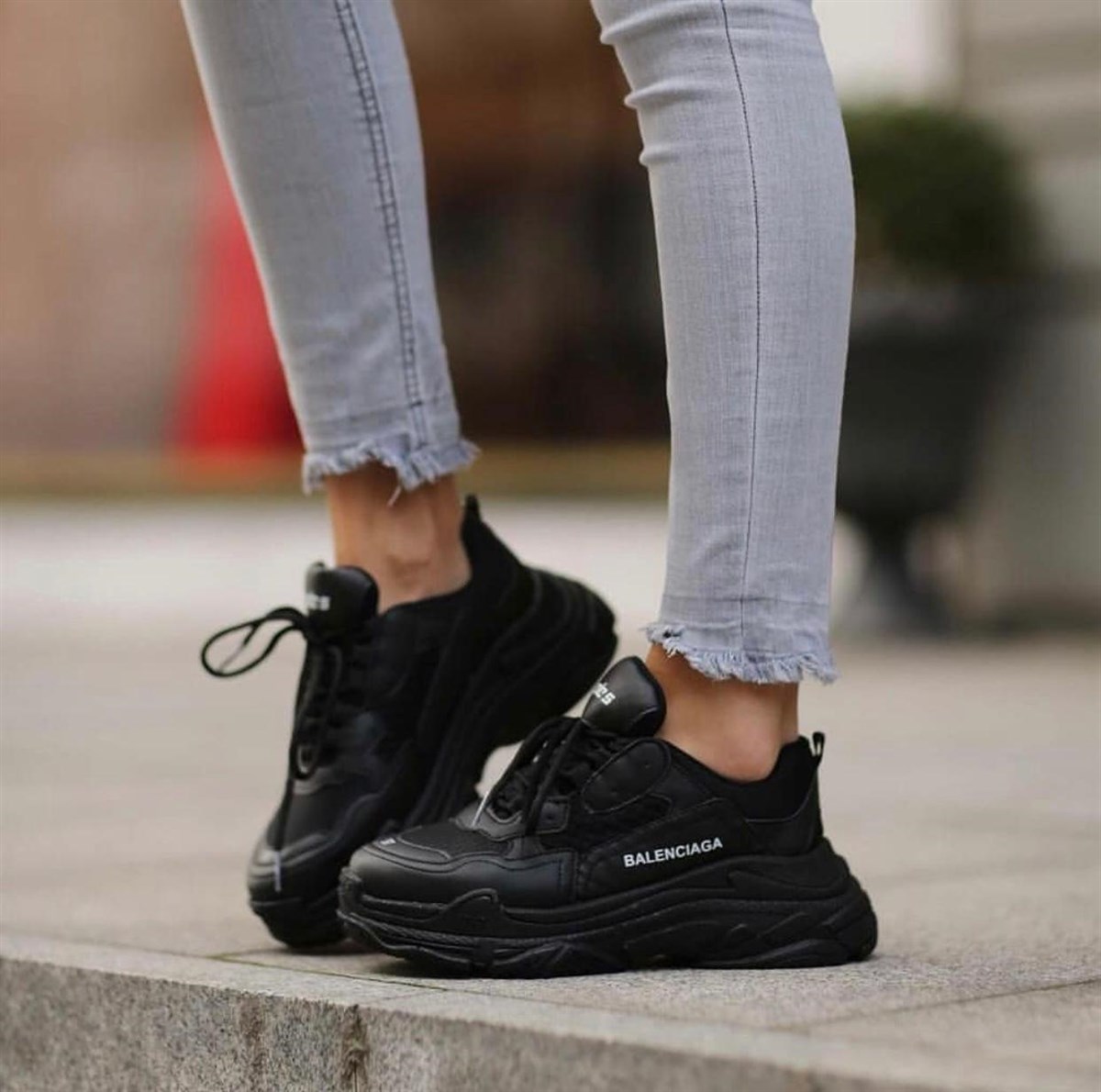 Spor Ayakkabı (Balenciaga) Kadın Sneakers l Erva'nın Butiği