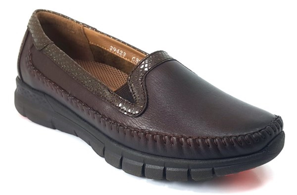 29423 Forelli Günlük Anatomik Bayan Ayakkabı-Kahverengi nehironline