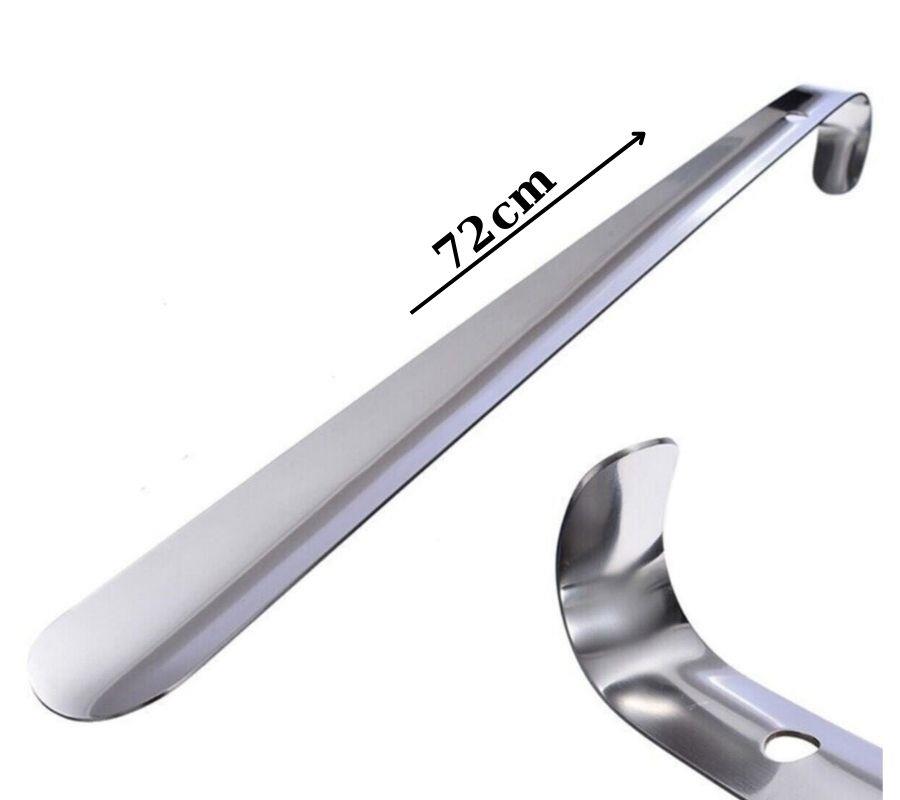Çelik Krom Kaplama Ayakkabı Çekeceği Kerata 72 Cm-Renksiz sistemayakkabi