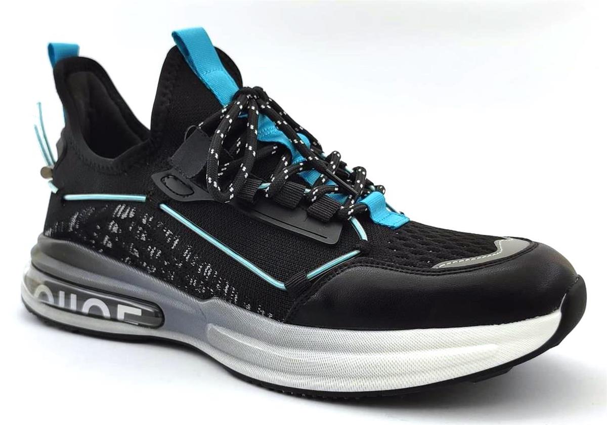 Guja 566 Erkek Sneaker Spor Ayakkabı-Siyah sistemayakkabi