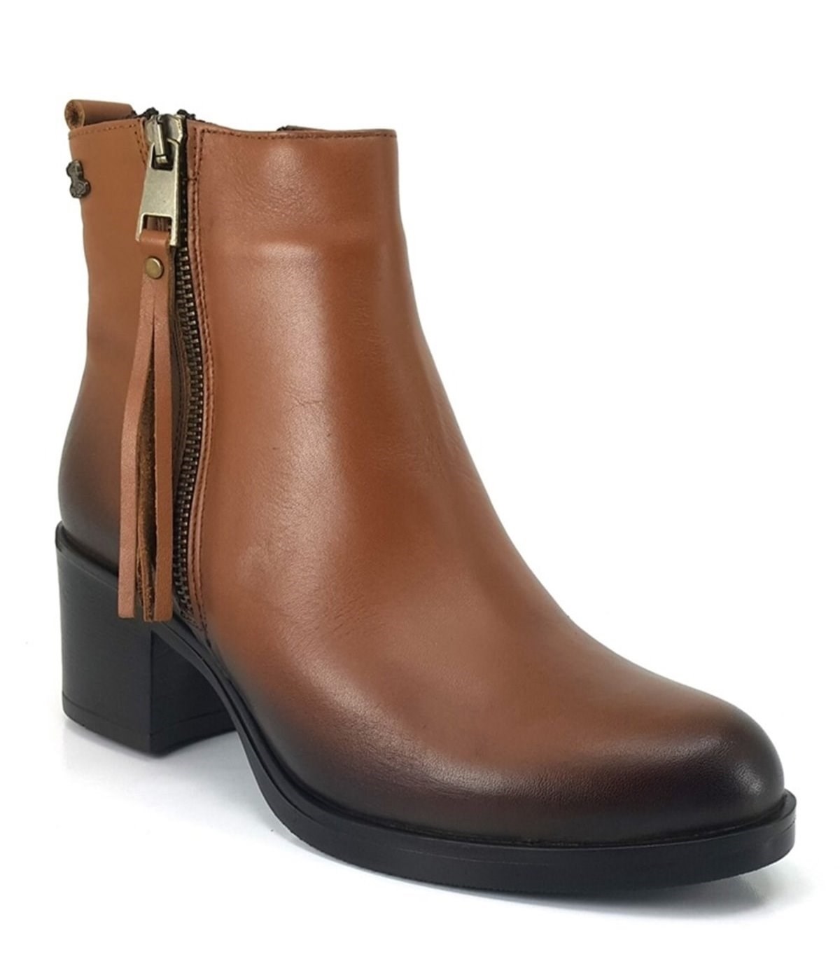 Venüs 1950910 Günlük Hakiki Deri Bayan Bot-Taba sistemayakkabi