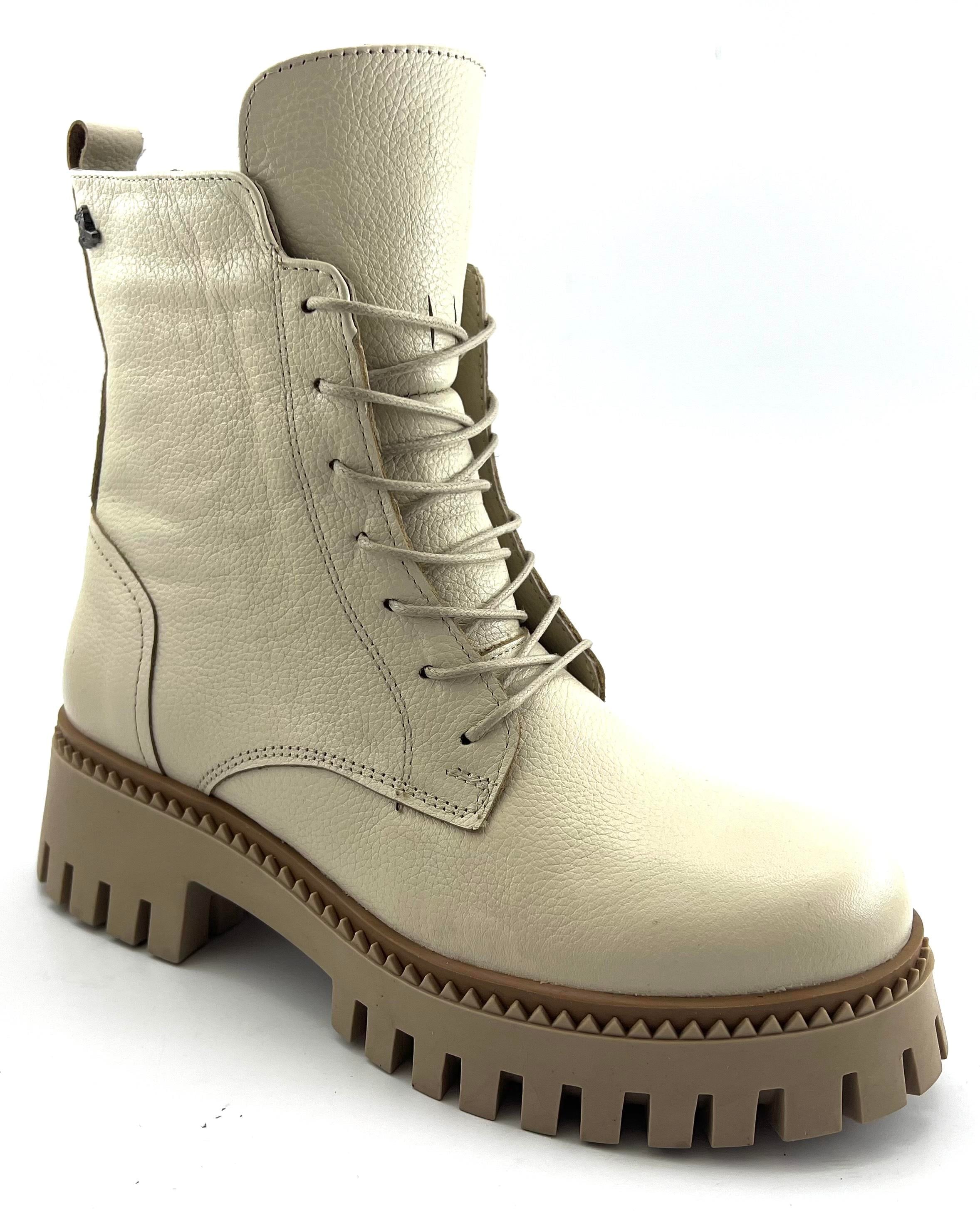 Venüs 2251811 Günlük Hakiki Deri Bayan Bot-Bej sistemayakkabi