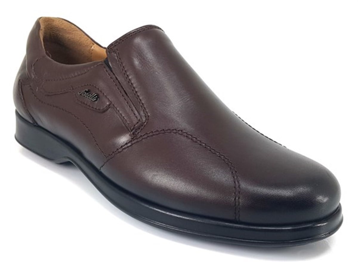 Zıon Forelli Comfort Deri Günlük Erkek Ayakkabı-Kahverengi sistemayakkabi