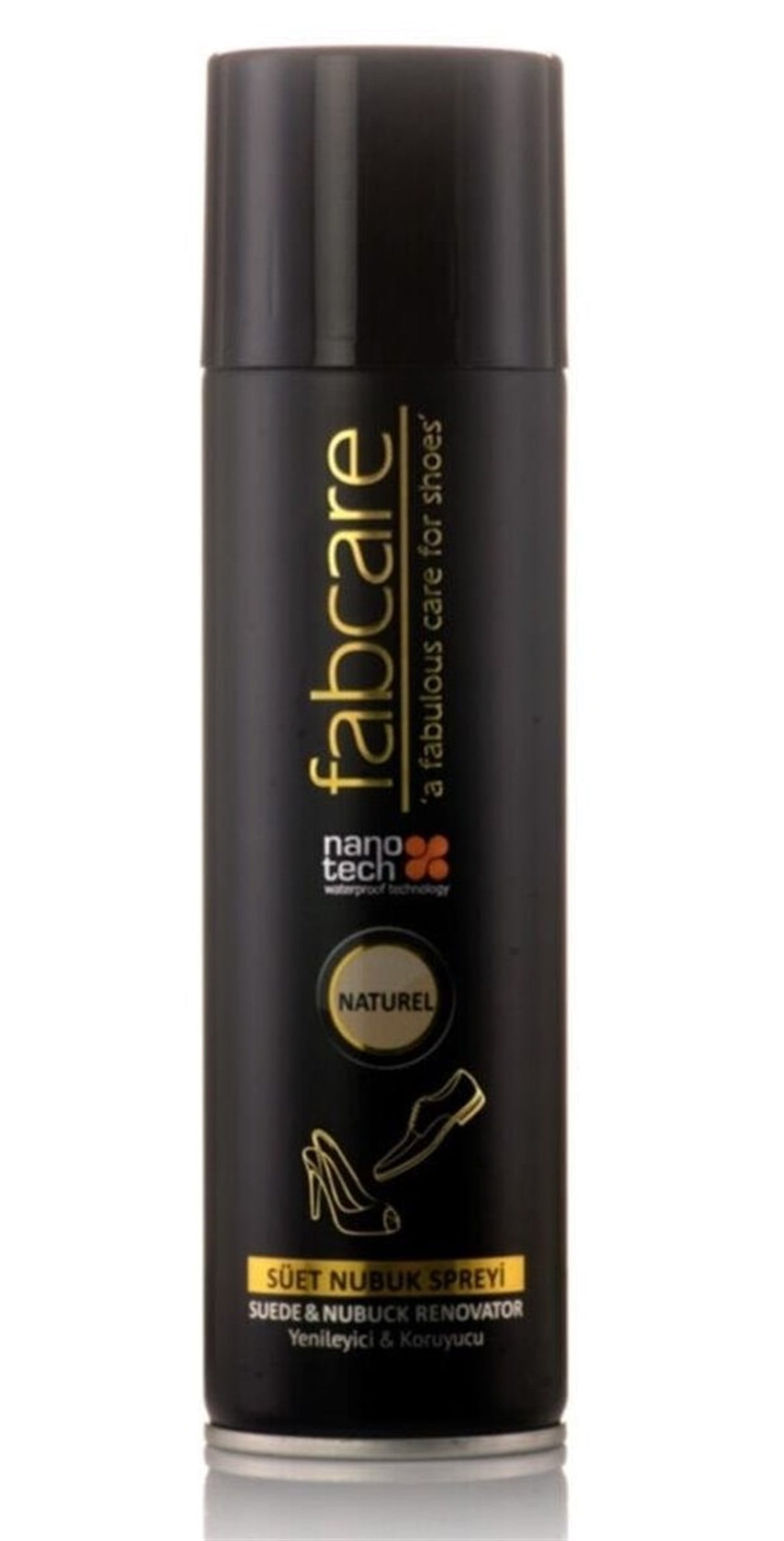 3011 Fabcare Süet Nubuk Spreyi 250 ml-Naturel sistemayakkabi