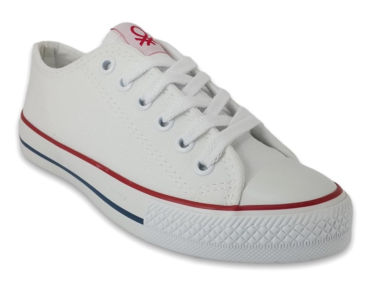 Benetton 30196 Günlük Spor Ayakkabı-Beyaz sistemayakkabi