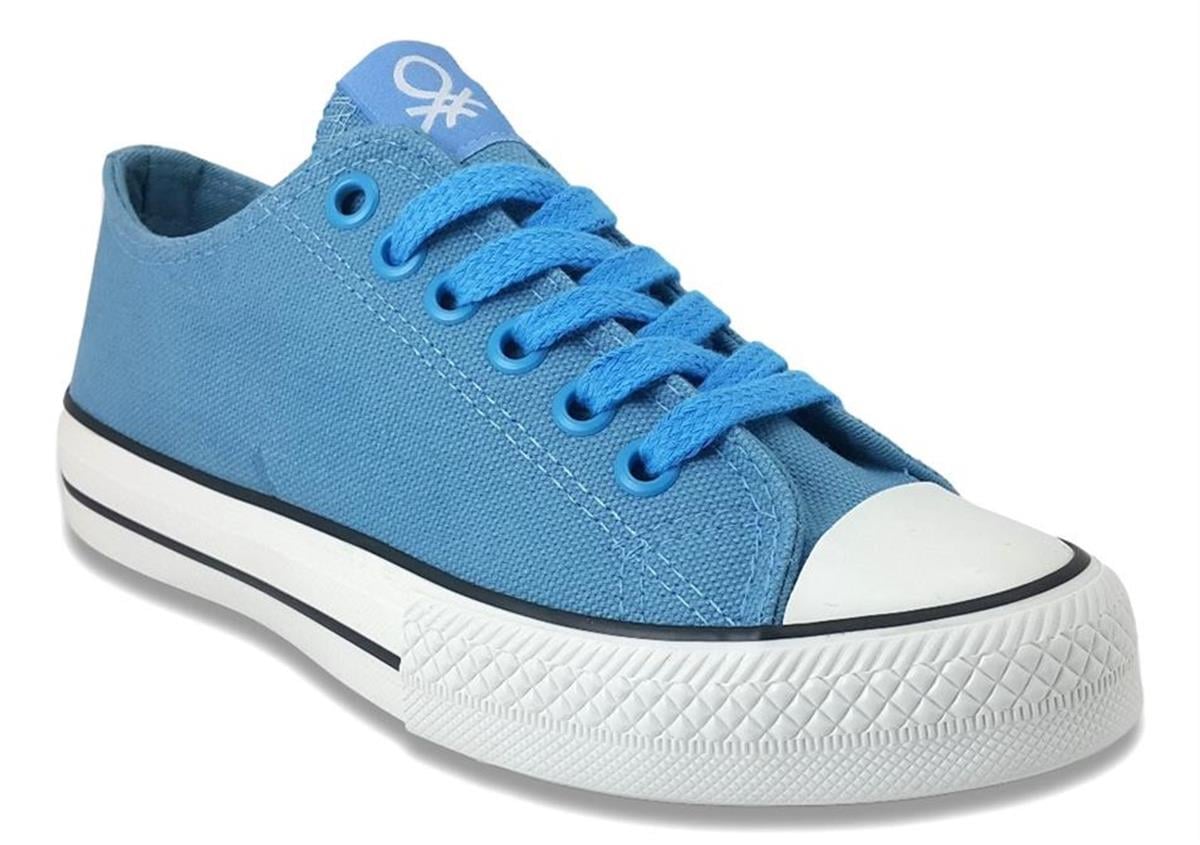 Benetton 30196 Günlük Spor Ayakkabı-Mavi sistemayakkabi