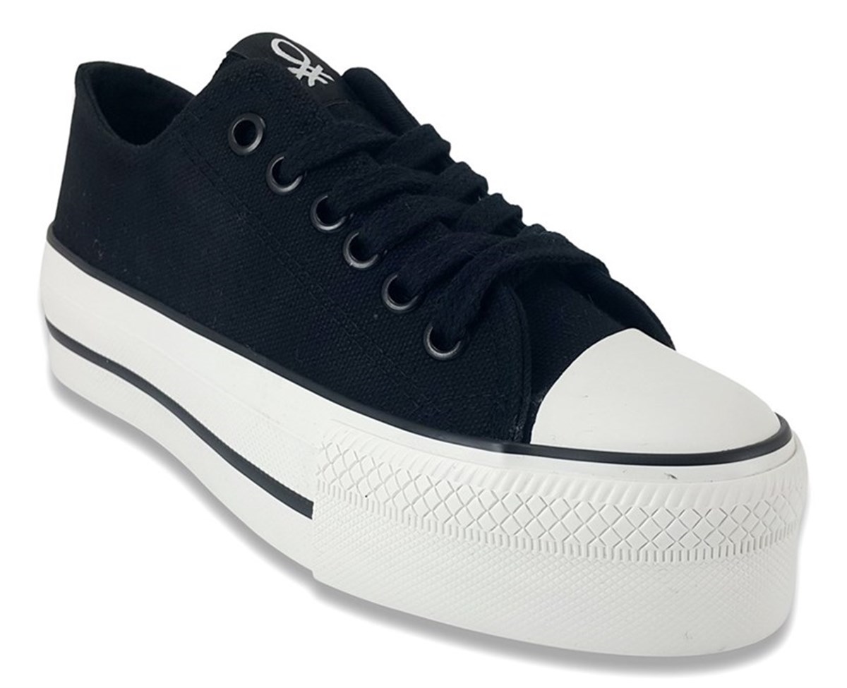 Benetton 30935 Günlük Spor Ayakkabı-Siyah sistemayakkabi