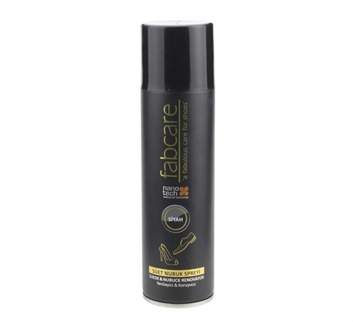 Fabcare 3011 Süet Nubuk Spreyi 250 ml-Siyah sistemayakkabi