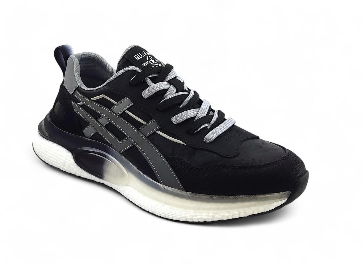 Guja 502-2 Erkek Sneaker Spor Ayakkabı-Siyah sistemayakkabi